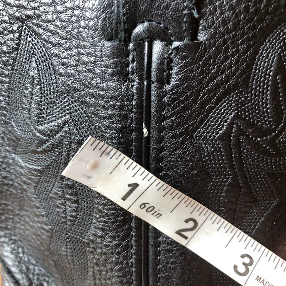 Durango Women’s Western Cowboy Boots Size 9 Black Leather Mid-Calf Cowgirl - Picture 14 of 15